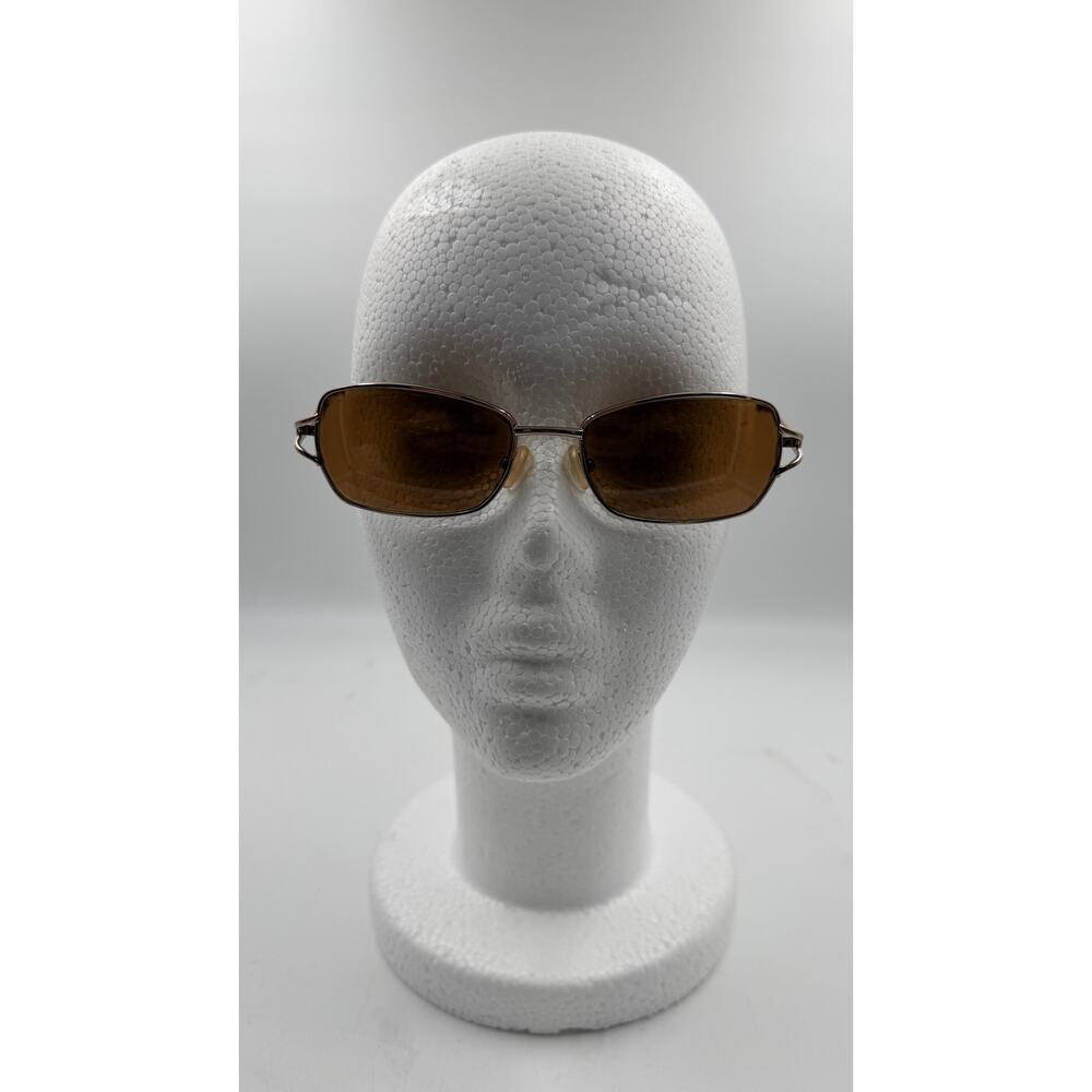 Sophia Loren Eyeglasses Frames Red Gold Square 53-17-135